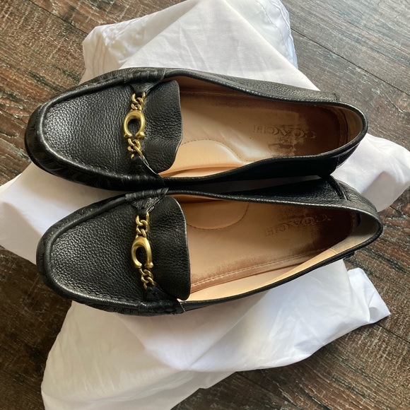 Coach Loafers / Black / Great Condition / Size 10 - Picture 2 of 5